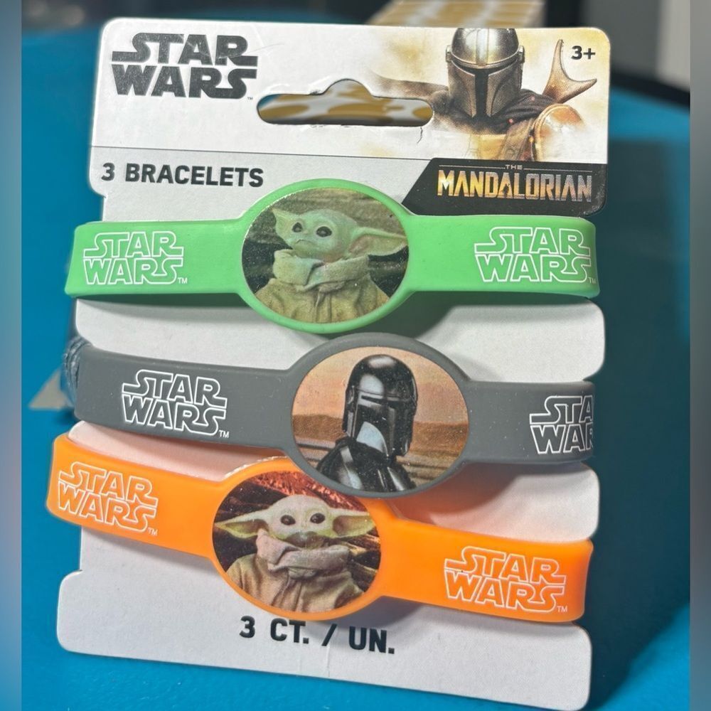3 NEW! Star Wars Mandalorian Bracelets